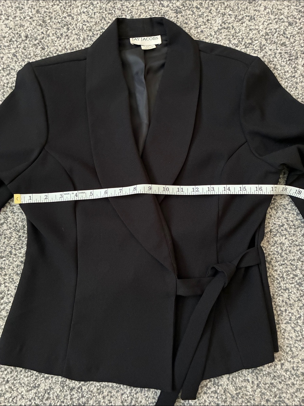 Women’s Jay Jacob’s black blazer. Size M - Picture 4 of 7
